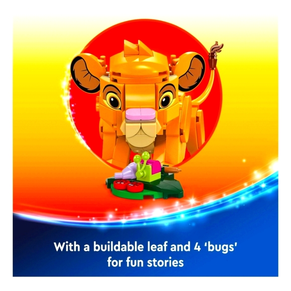 LEGO Disney #43243 - Simba the Lion King Cub - **NIB** - Picture 5 of 7